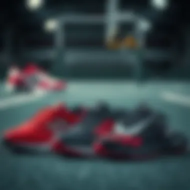 Different sports shoes suitable for various activities