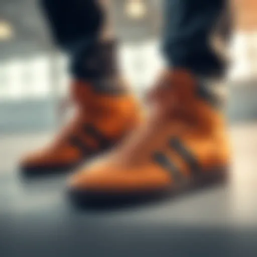 Elegant Adidas boots showcasing a stylish design