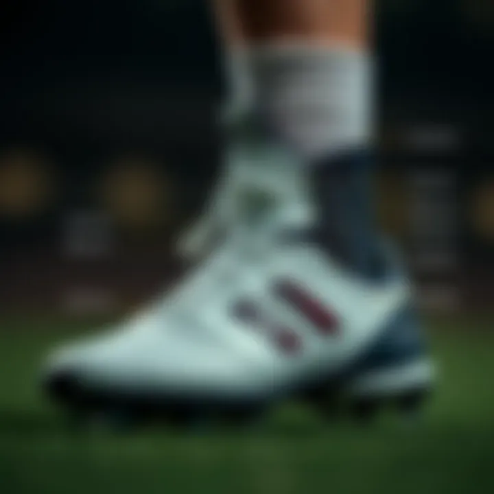 Technical Specifications of Adidas Boots Technical features of Adidas women's boots highlighted