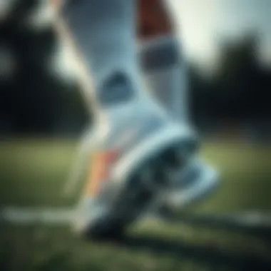 Adidas children's turf shoes in action on the field