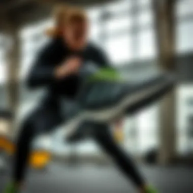 Adidas FX3632 in Action Adidas FX3632 in action during a workout