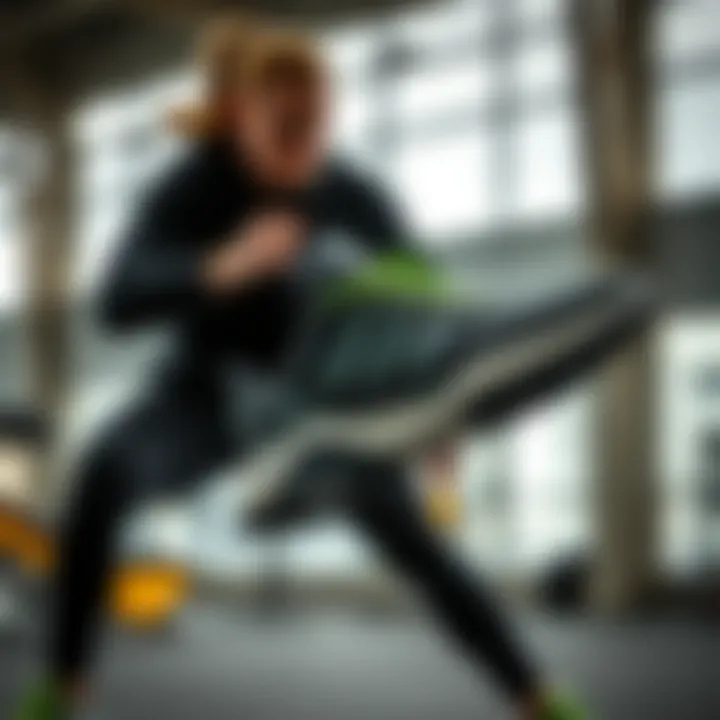 Adidas FX3632 in Action Adidas FX3632 in action during a workout