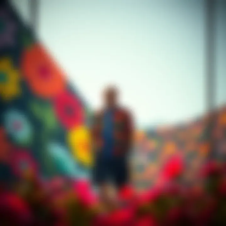 Colorful patterns reflecting Marimekko's essence