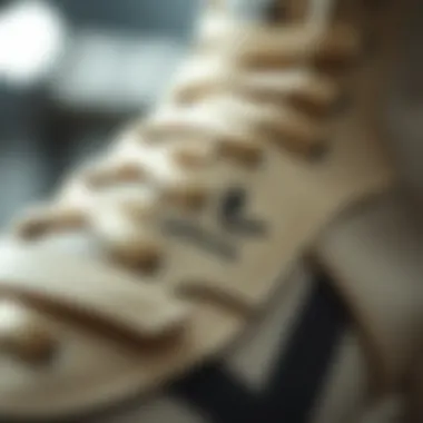 Close-up of Adidas Mid Forum detailing
