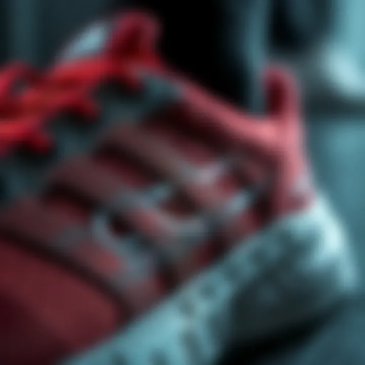 Close-up of the cushioning technology used in the Adidas Run 60s 2.0