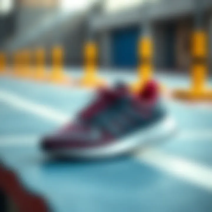 Stylish design of Adidas Run 60s 2.0 in a vibrant setting