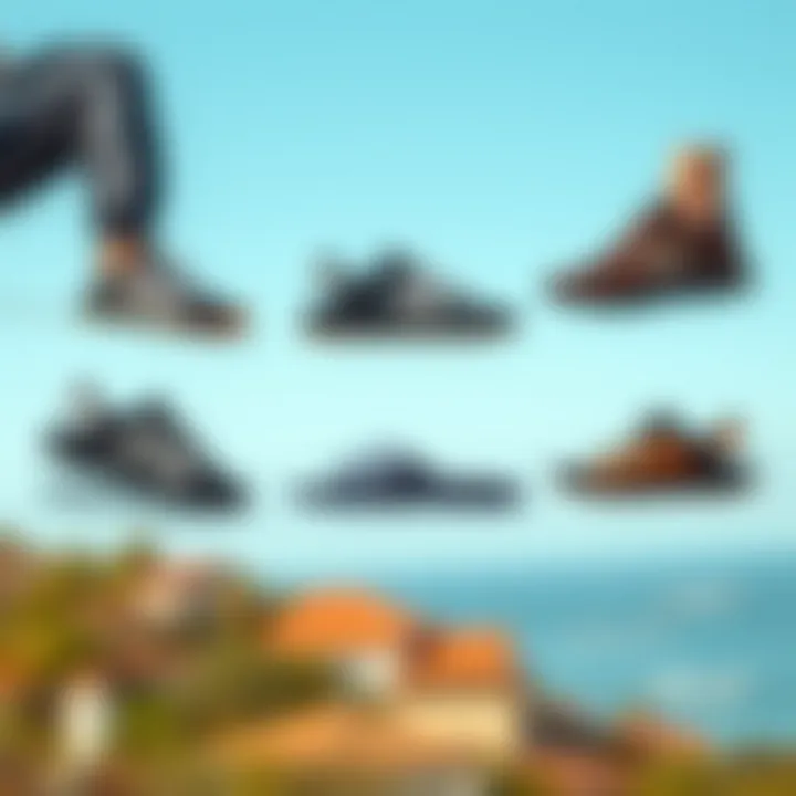 Demonstrating the versatility of Adidas sandals in various settings