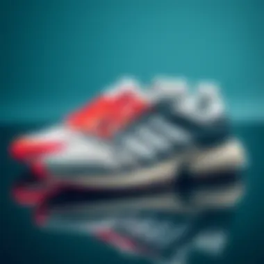 Different types of Adidas shoes showcased