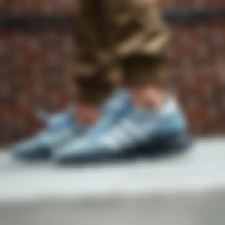 Stylish outfit pairing with Adidas sports sneakers