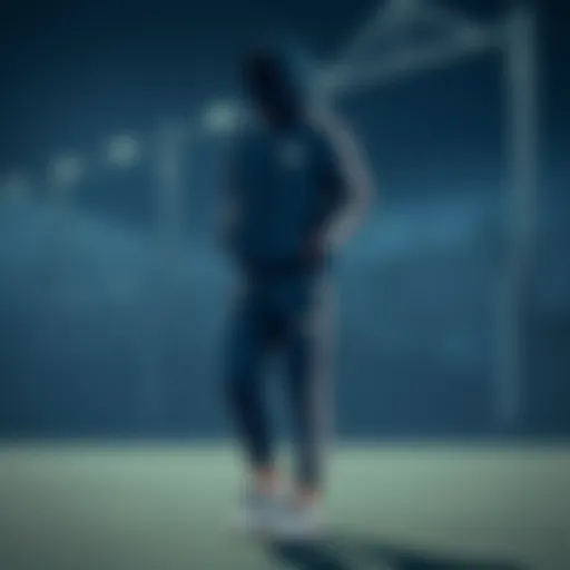 Adidas tracksuit showcasing comfort and style
