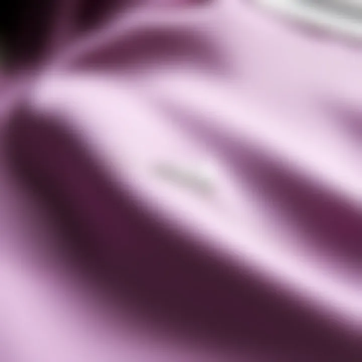Close-up of high-quality fabric used in Adidas tracksuits