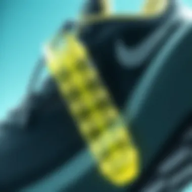 Innovative Technology of Air Zoom Structure Close-up of Air Zoom Structure shoe technology