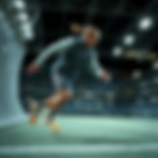 Dynamic motion capture of Air Zoom Structure in action