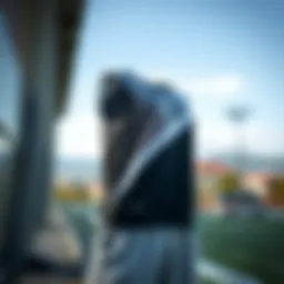 Dynamic training top showcasing advanced fabric technology