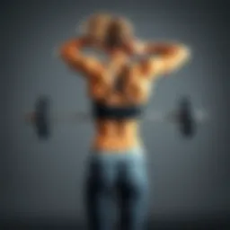 Demonstration of effective back widening exercises