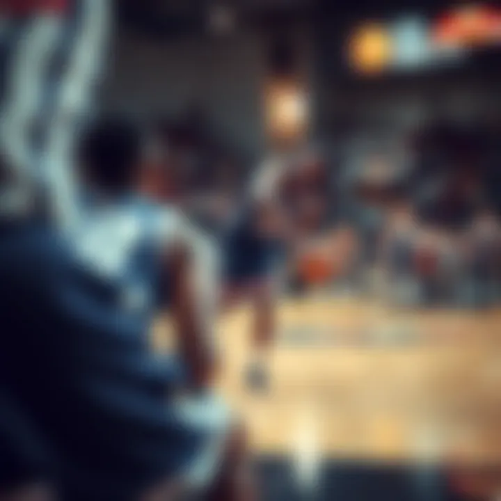 Power Forward setting up a play
