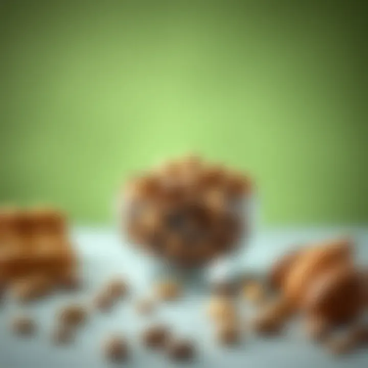 Nuts and seeds displayed as nutritious protein-rich snacks