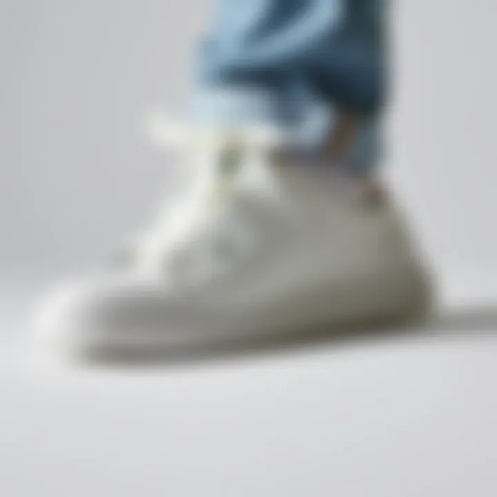 High-Quality Materials of Lacoste Footwear High-quality materials of Lacoste footwear highlighted