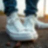 A classic pair of Converse shoes showcasing their timeless design