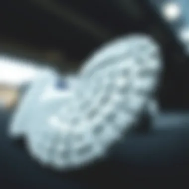 Close-up of cushioned soles for optimal support