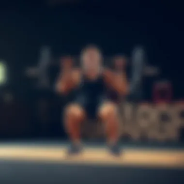 Demonstration of proper deadlift form