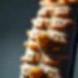 Close-up of innovative stud design