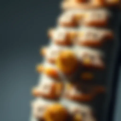 Close-up of innovative stud design