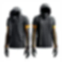 Innovative design of glove tees showcasing functionality and style