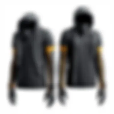 Innovative design of glove tees showcasing functionality and style