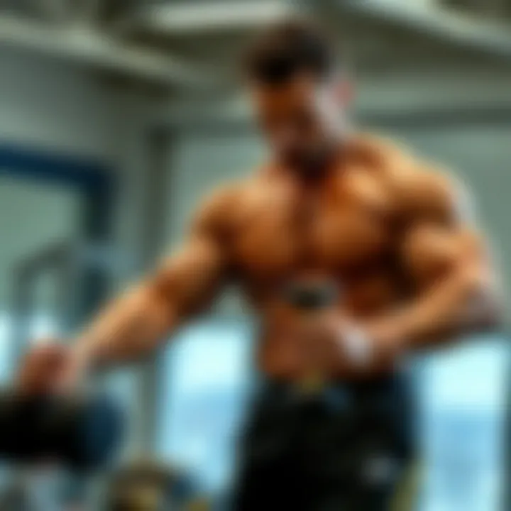 Impact of training on upper body muscle development