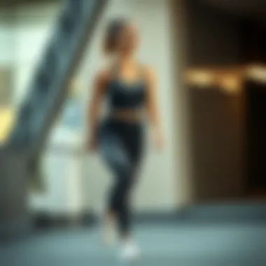 Stylish athletic wear tailored for fitness activities