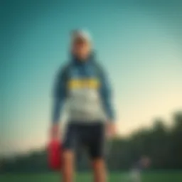 Stylish boys sportswear ensemble