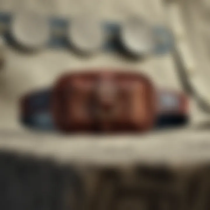 Premium Craftsmanship in Leather Belt Bags Stylish leather belt bag showcasing premium craftsmanship
