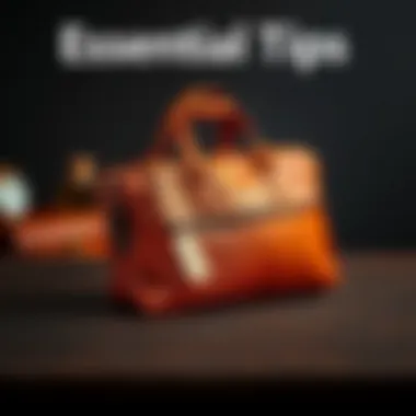 Essential Tips for Leather Bag Maintenance Maintenance tips for preserving leather bags