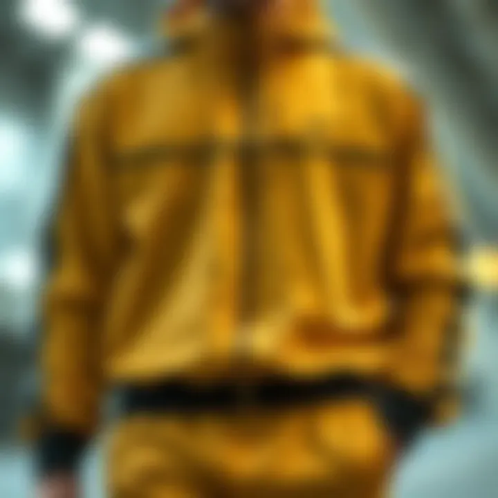 Stylish men's tracksuit showcasing quality material and design