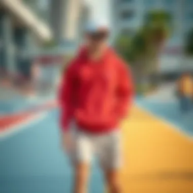 Trendy combinations for sportswear in social settings