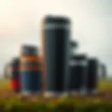 A diverse range of thermal mugs showcasing various materials and designs.