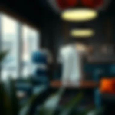 Chic Environment Featuring Fenerbahçe Puma Shirts Fashionable setting showcasing Fenerbahçe Puma shirts