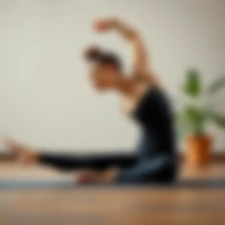 Yoga practice enhancing flexibility and mindfulness