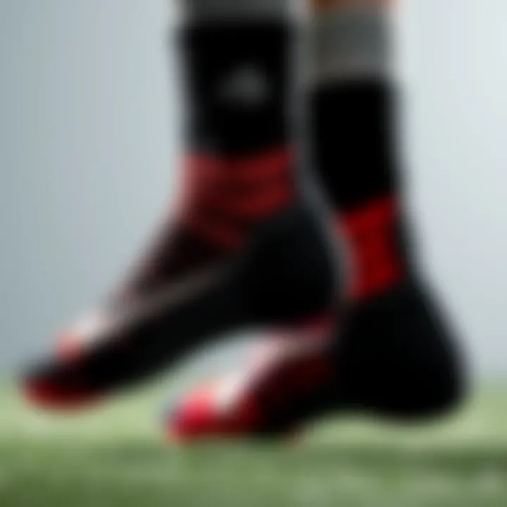 Innovative designs in soccer socks