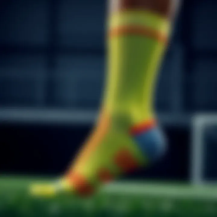 Material selection for performance socks