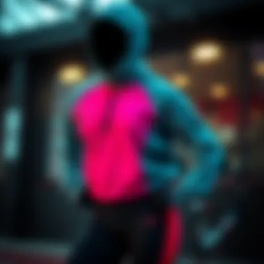 Stylish sportswear enhancing athletic performance