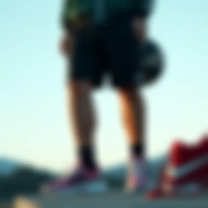 Adidas accessories complementing sports outfits