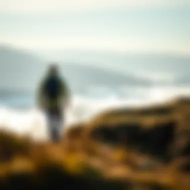 A serene landscape showcasing the versatility of Jack Wolfskin softshell in nature