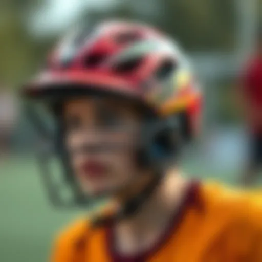 Diverse types of sports requiring helmets