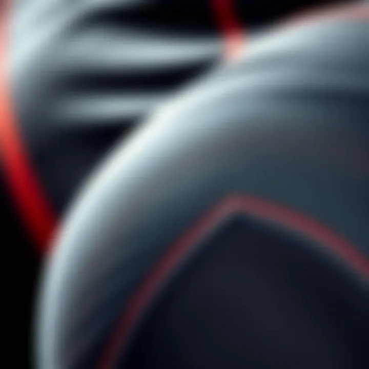 Fabric Textures of Short Sports Leggings Close-up of fabric textures for short sports leggings