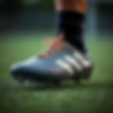 Innovative design of laceless soccer cleats