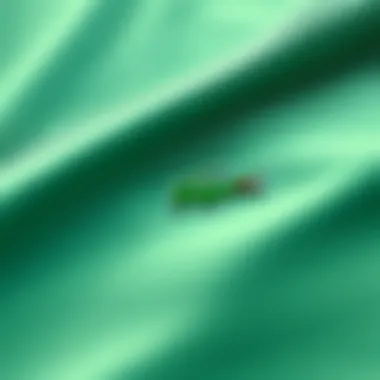 Close-up of Lacoste fabric texture for performance wear
