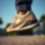 Sleek design of New Balance 997H showcased from the side