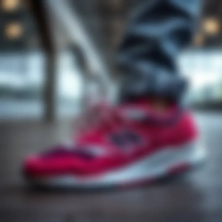 Stylish outfit paired with New Balance 997H shoes